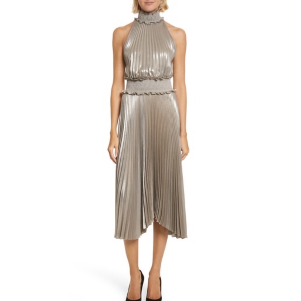 NWT A.L.C. Kravitz Lamé Halter Dress, PERFECT HOLIDAY DRESS